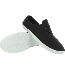 Deportivas Oxford Lona BS504 Negro 3