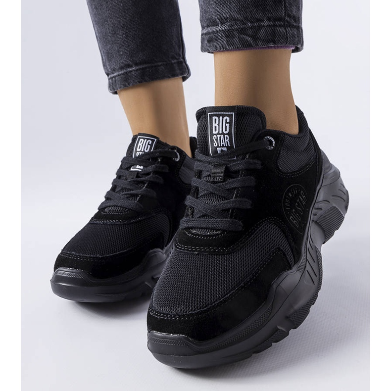 Big Star JJ274A113 zapatillas negras negro 1