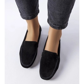 Mocasines Big Star piel negra JJ274654 negro 2
