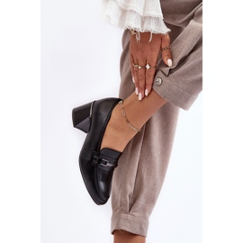 Vinceza Zapatos de Salón de Piel con Tacón Alto Idona Negro 5