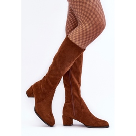 Sergio Leone Botas clásicas Harpen de ante marrón 1