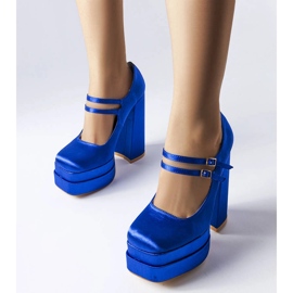Zapatos de tacón azules de Gabriel 2
