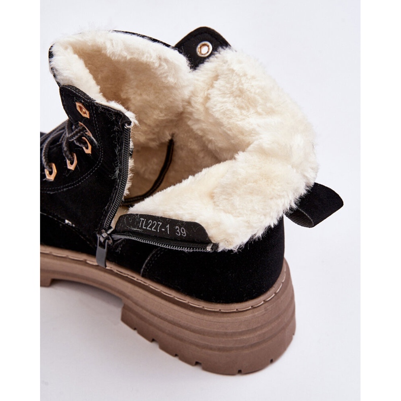 Cazadores con aislamiento de piel para mujer Fenan negro 2 Cazadores con aislamiento de piel para mujer Fenan negro 2