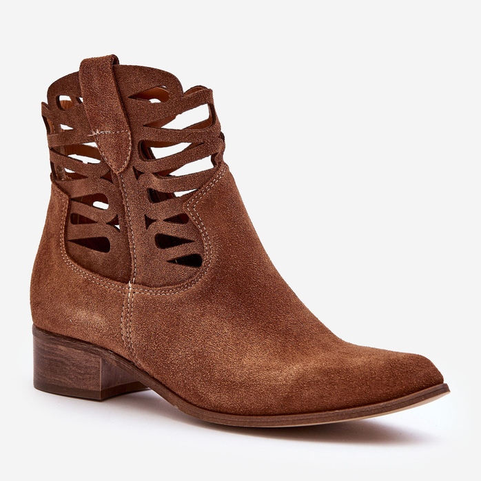 Lewski Shoes Botas Mujer Piel Caladas Marrón Lewski 3329 1