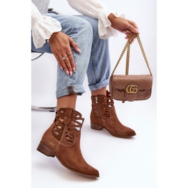 Lewski Shoes Botas Mujer Piel Caladas Marrón Lewski 3329 6