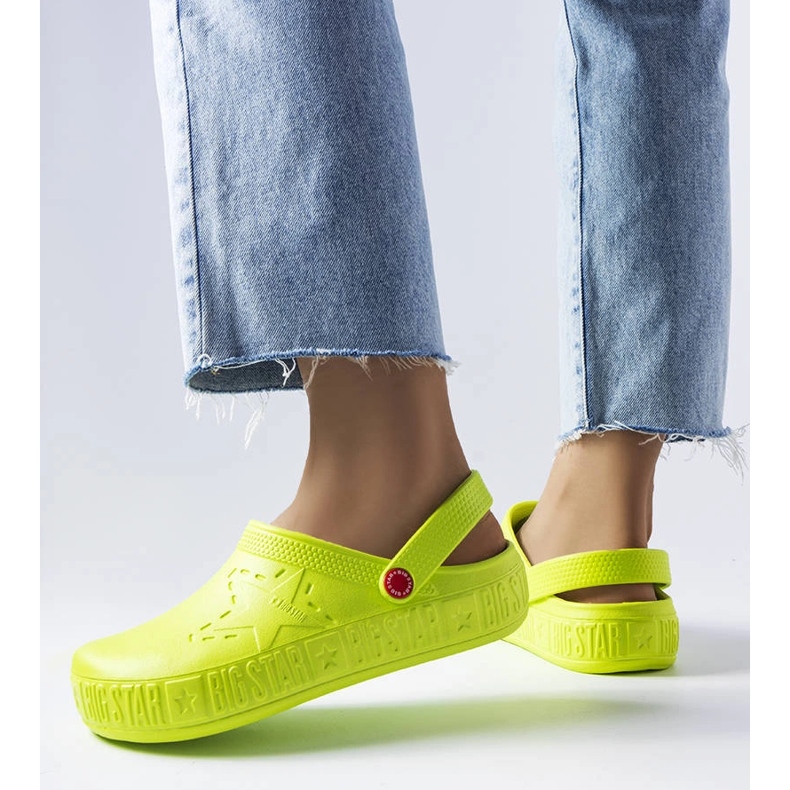 Pantuflas Big Star II275006 verde 1