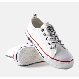 Deportivas blancas para niños Big Star KK374038 blanco 2