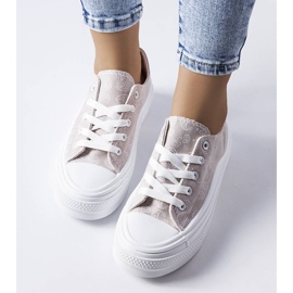 Zapatillas grises con plataforma de Bélair 2