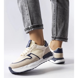 Deportivas Lohair beige 1