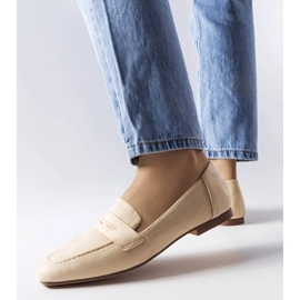 Mocasines en ante ecológico beige de Meilleur 1