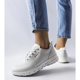 Evento Zapato brodeur piel calada blanca blanco 1 Evento Zapato brodeur piel calada blanca blanco 1