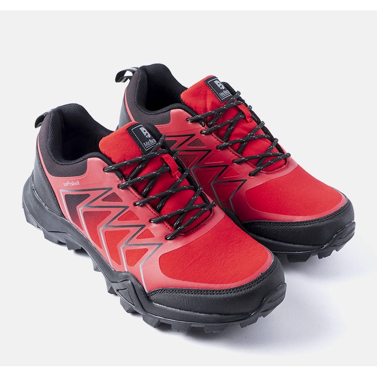 Botas trekking rojas Delmare rojo 1