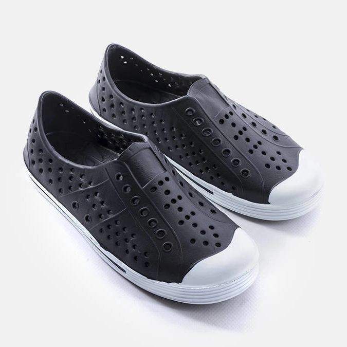 Chanclas de piscina Peppin kids negras negro 1