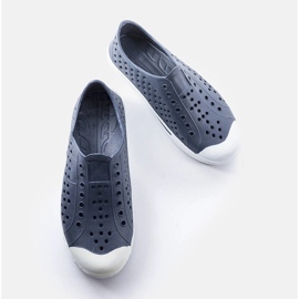 Chanclas piscina infantil Peppin azul marino 2