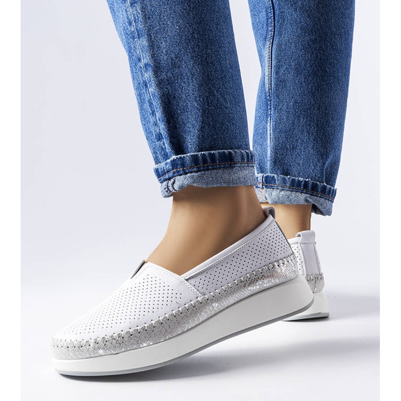 Zapatos calados grises de Noruega 1