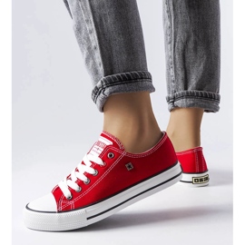 Deportivas clásicas rojas Big Star T274020603 rojo 1