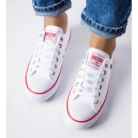 Big Star T274022101 zapatillas clásicas blancas blanco 2