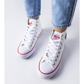 Zapatillas blancas Big Star T274026101 blanco 2