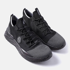 Zapatillas negras de hombre Big Star LL174282 negro 1 Zapatillas negras de hombre Big Star LL174282 negro 1