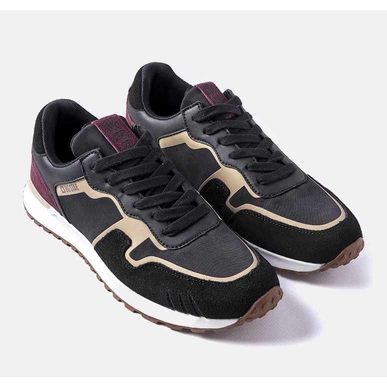 Big Star LL174125 zapatillas de ante negro 1