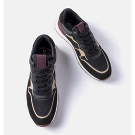 Big Star LL174125 zapatillas de ante negro 2