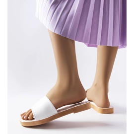 Chanclas de goma blancas Chatigny blanco 1