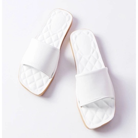 Chanclas de goma blancas Chatigny blanco 2