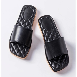 Chanclas de goma negras de Chatigny negro 1