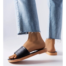Chanclas de goma negras de Chatigny negro 2