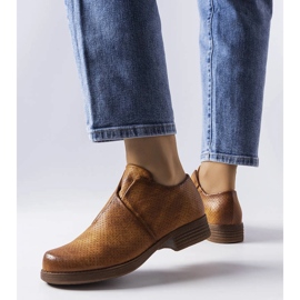 Zapatos brogue beige LS5379 Taupe 1
