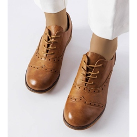 Zapatos marrones LS5379 Taupe marrón 2