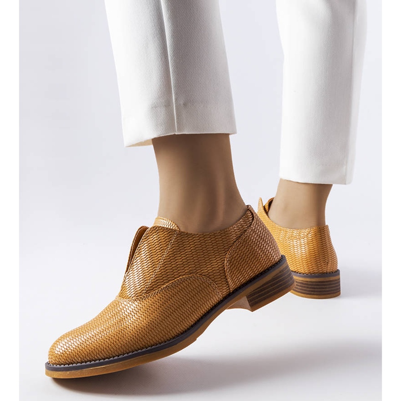 Zapatos marrón claro LS5379 Taupe 1