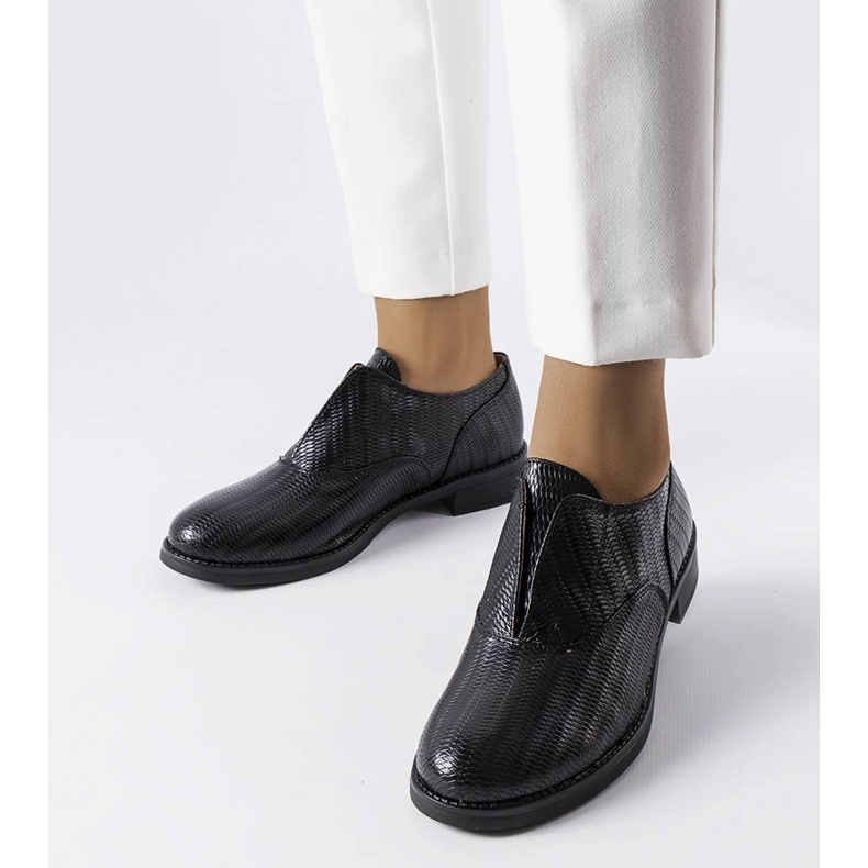 Zapatos brogue beige LS5379 Taupe negro 1 Zapatos brogue beige LS5379 Taupe negro 1