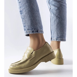 Mocasines verdes elegantes de Élodie 1 Mocasines verdes elegantes de Élodie 1