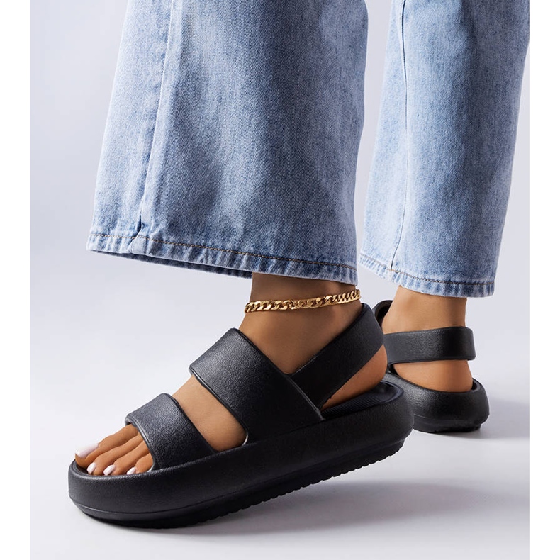 Sandalias Émond negras negro 1