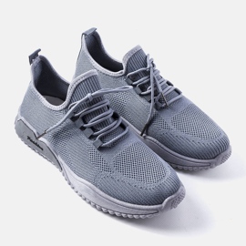 Deportivas Benjamin grises de hombre 1