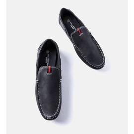 Mocasines negros de hombre de Michaud 2