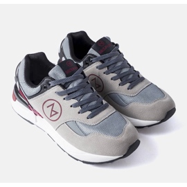 Vinceza Deportivas de hombre Vincez grises 1