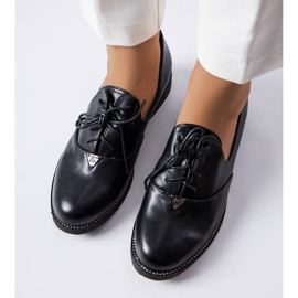 Mocasines decorativos negros de Lajoie. 2