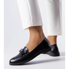 Mocasines elegantes negros de Harquin 1