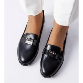 Mocasines elegantes negros de Harquin 2