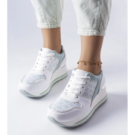 Zapatillas verdes con cuña de Pouliotte 1 Zapatillas verdes con cuña de Pouliotte 1