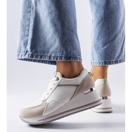 Zapatillas con cuña grises de Harvé 2