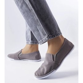 Zapatillas elásticas grises de Gaulin 1