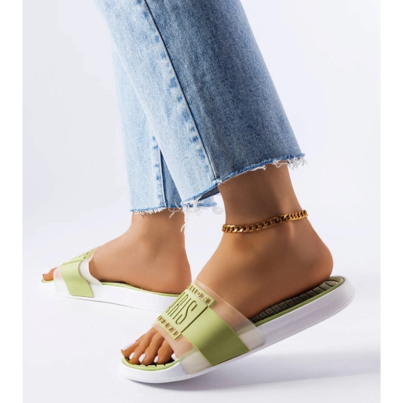 Zapatillas de goma verdes de París 1