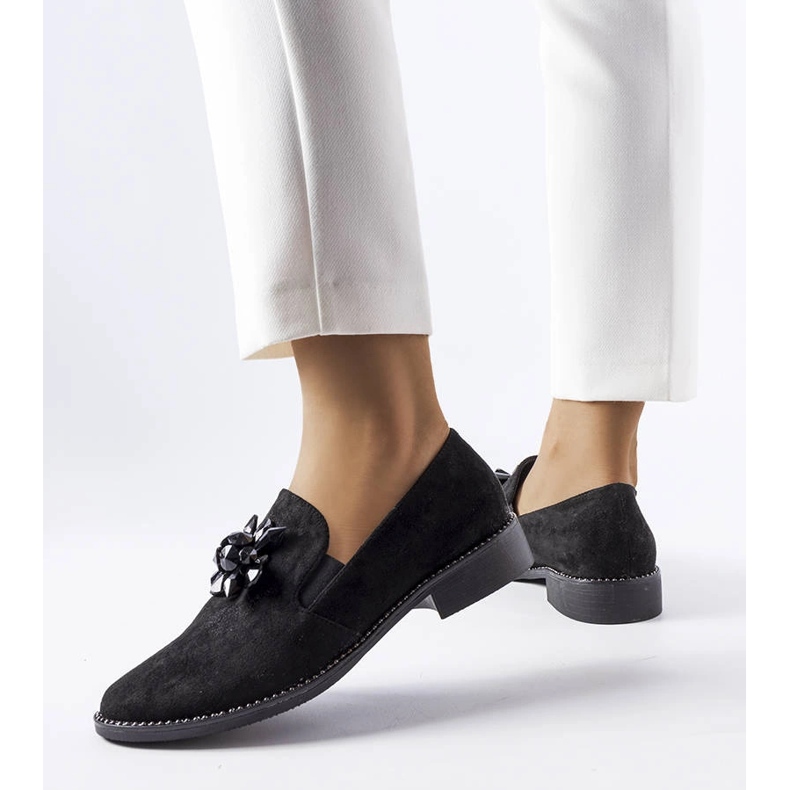 Zapatos negros con cristales de Jarvisville 1