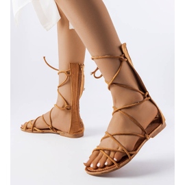 Sandalias altas Heliport marrones marrón 1 Sandalias altas Heliport marrones marrón 1