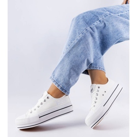 Lee Cooper LCW-22-31-0842L zapatillas blancas blanco 1