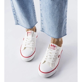 Lee Cooper LCW-22-31-0862L zapatillas blancas blanco 2