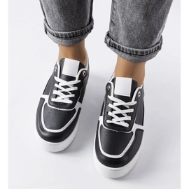 Zapatillas negras con plataforma de Tooele negro 2